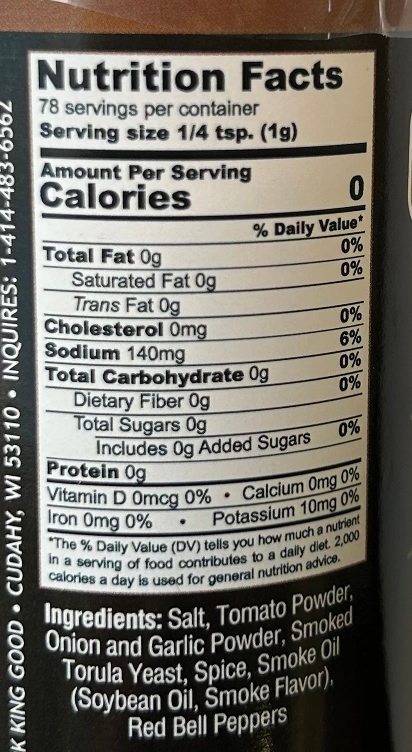 2 Pack Pork King Good Bacon Seasoning