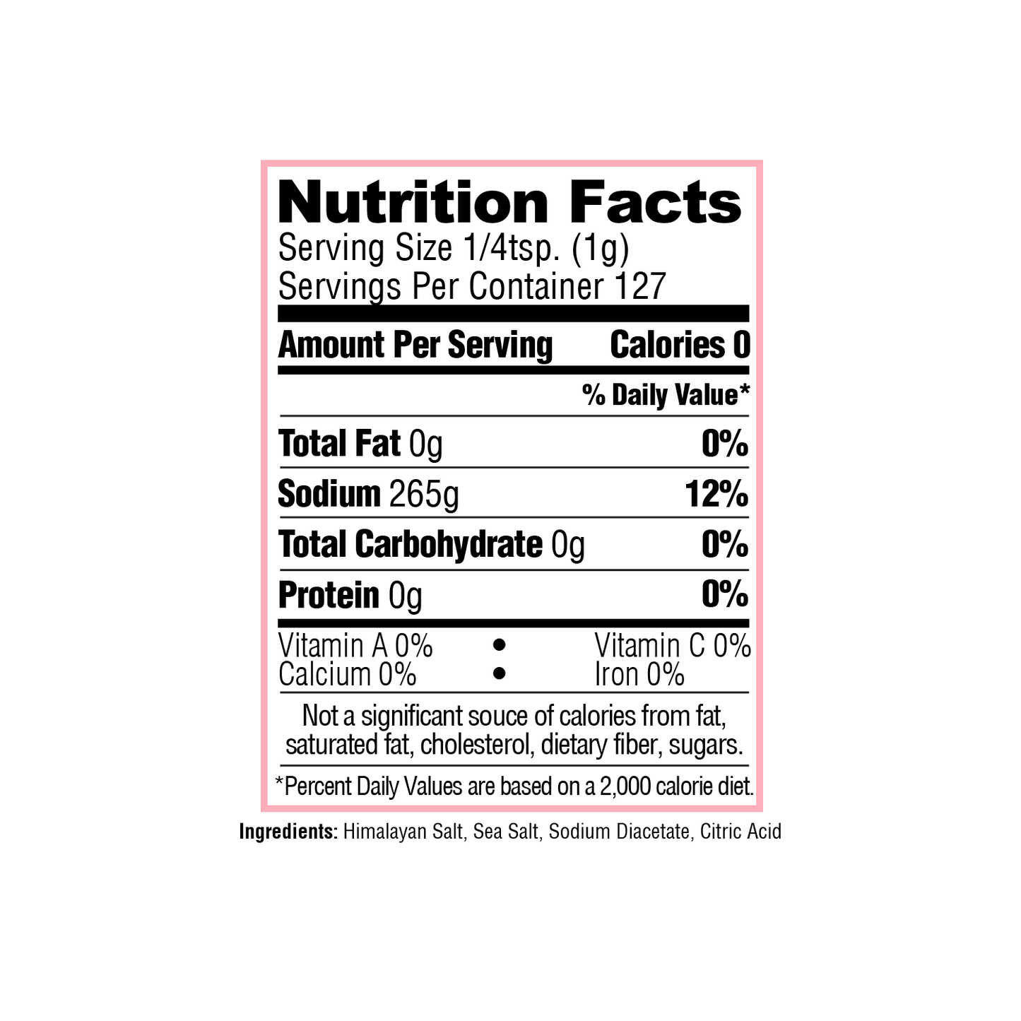 Pork King Good Himalayan Pink Salt & Vinegar Seasoning