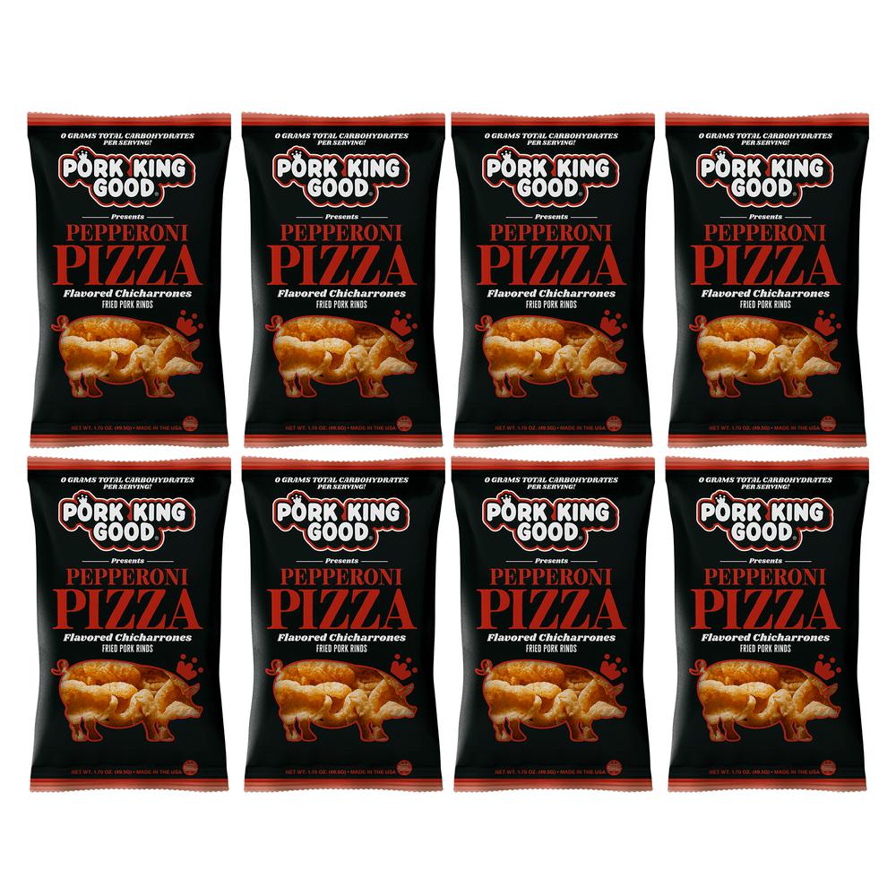 Pork King Good Pizza Flavored Pork Rinds - Pork King Good