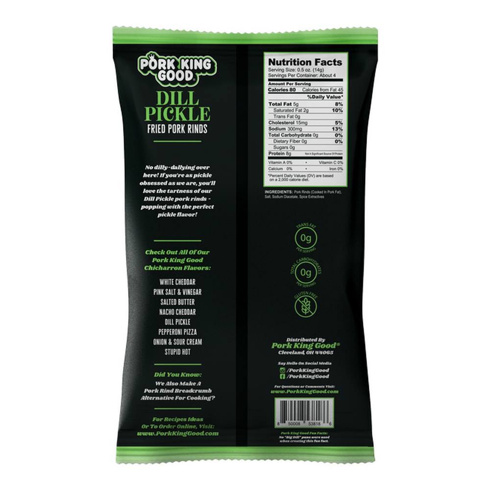 The Pig Pen Variety Pack of 1.75 oz Pork Rinds (10 Bags!)