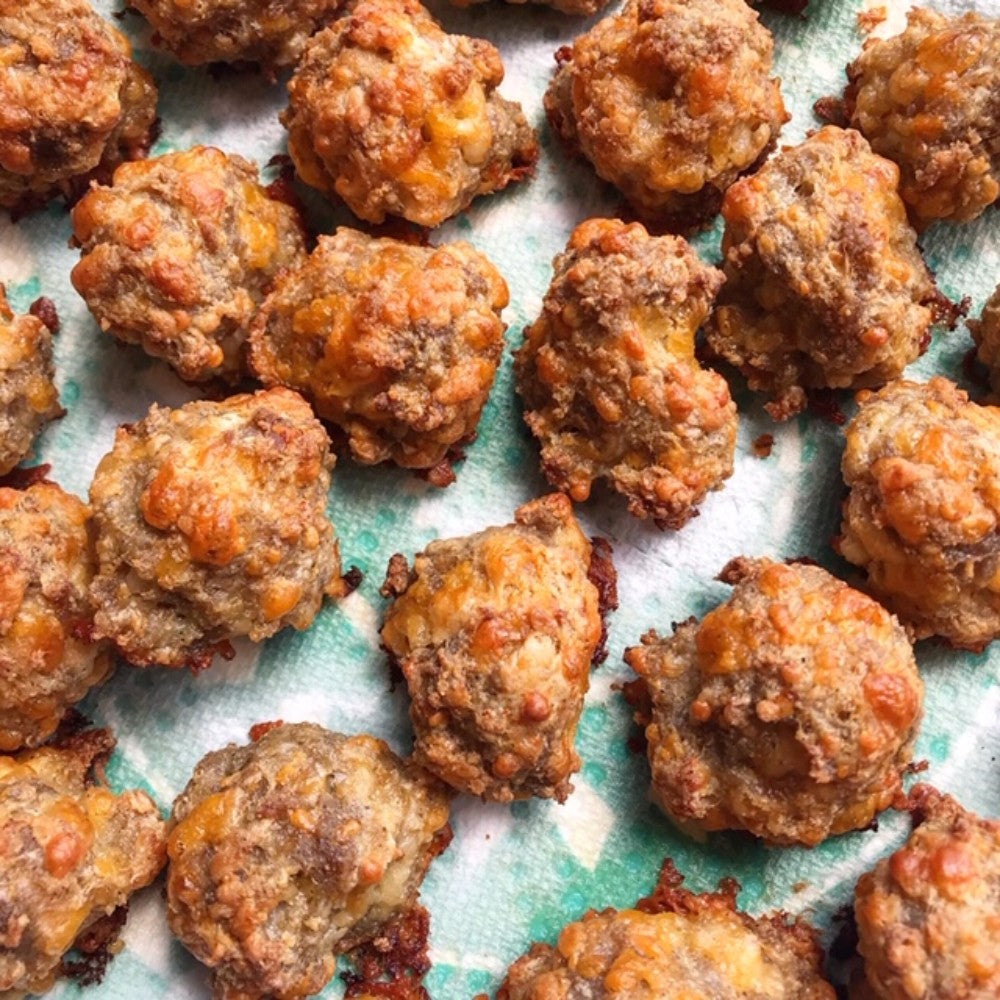 Cheesy Sausage Balls