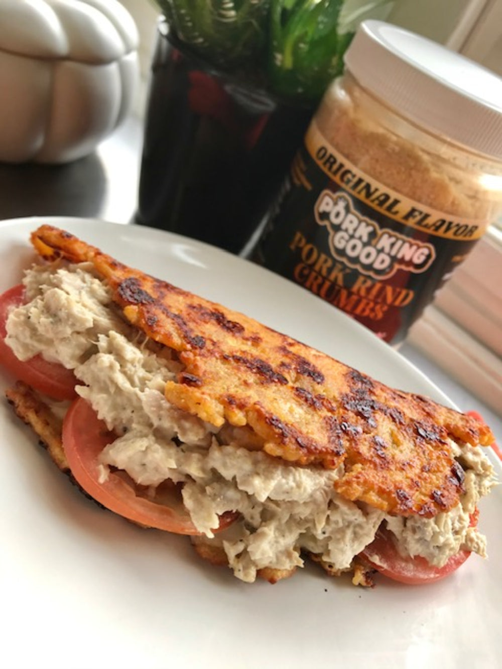 Keto Crisp Tuna Melt