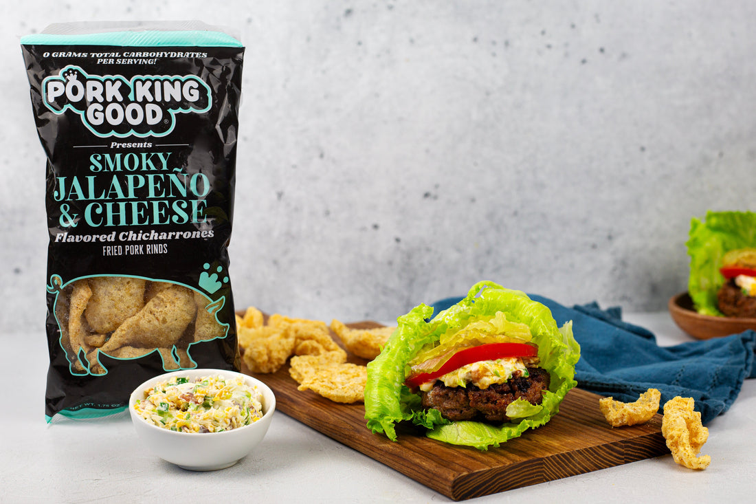Low Carb Jalapeno Popper Burgers