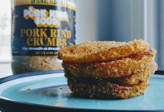 Pork Rind Bread Crumbs Fried Green Tomatoes