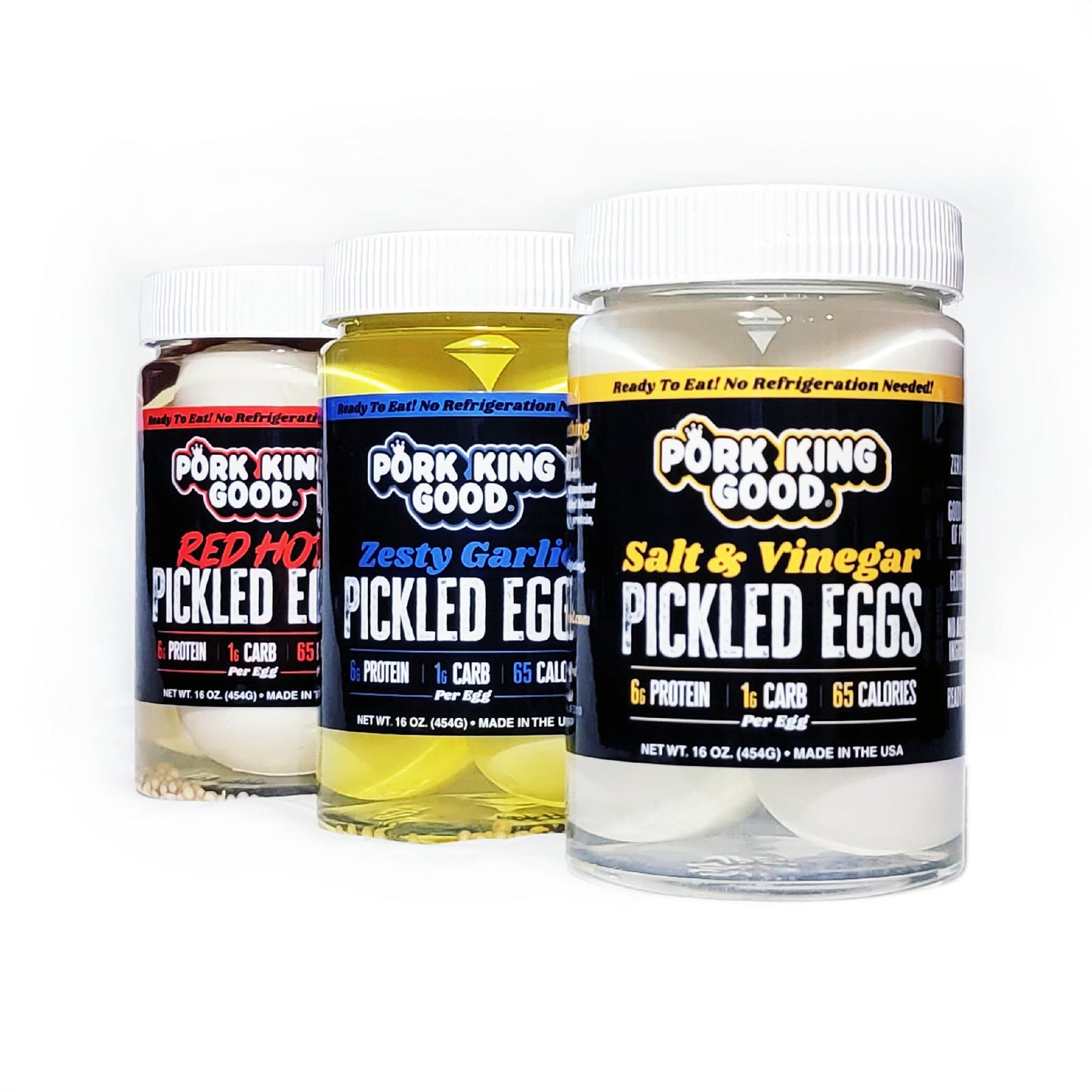 Pork King Good Pickled Eggs Variety Pack