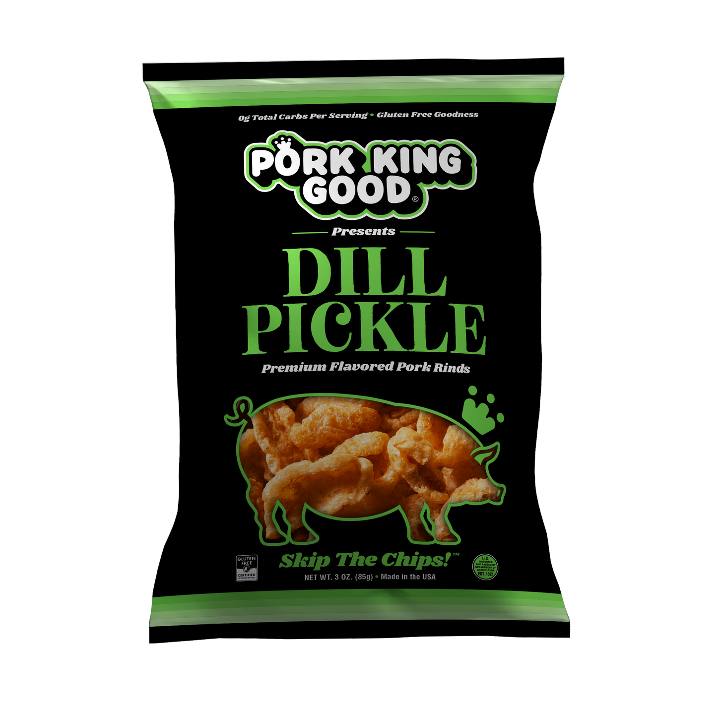 Savory Pork Rinds - 3oz Variety Pack (5-Pack)