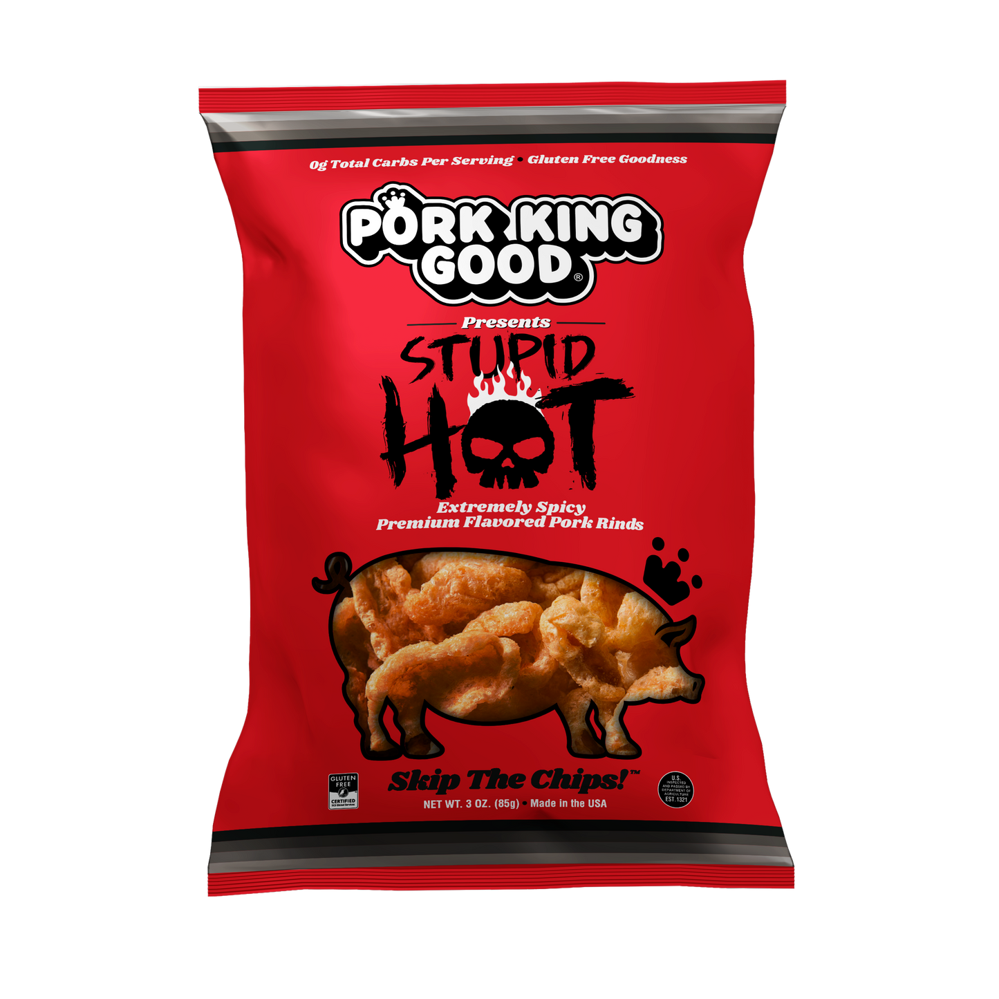 Savory Pork Rinds - 3oz Variety Pack (5-Pack)