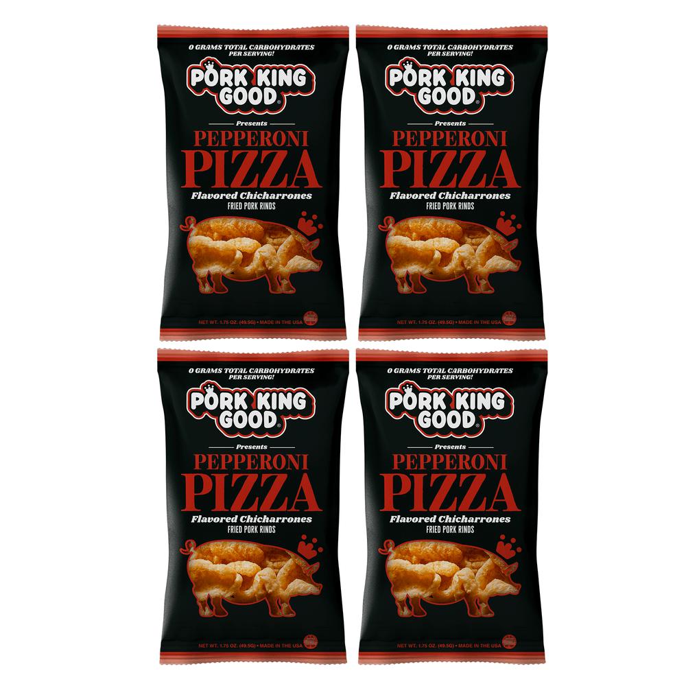 Pork King Good Pizza Flavored Pork Rinds - Pork King Good