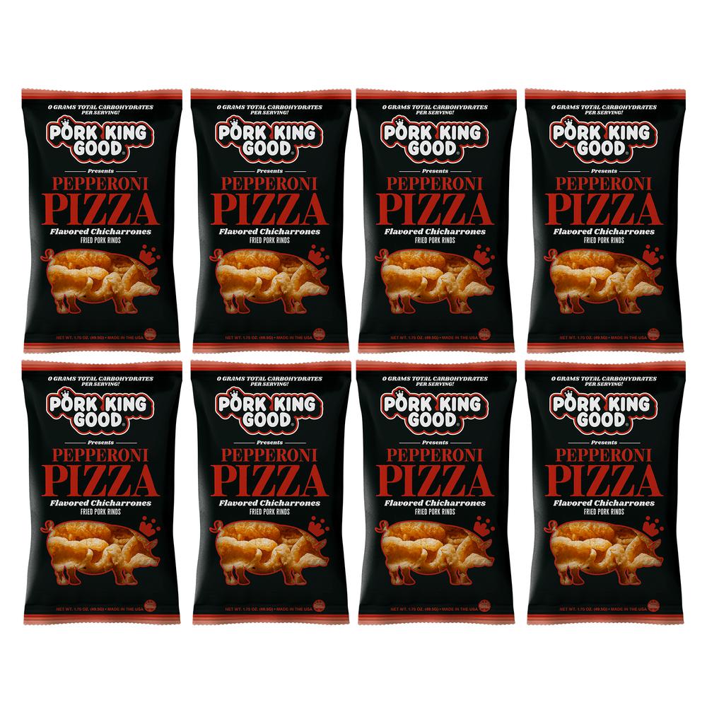 Pork King Good Pizza Flavored Pork Rinds - Pork King Good