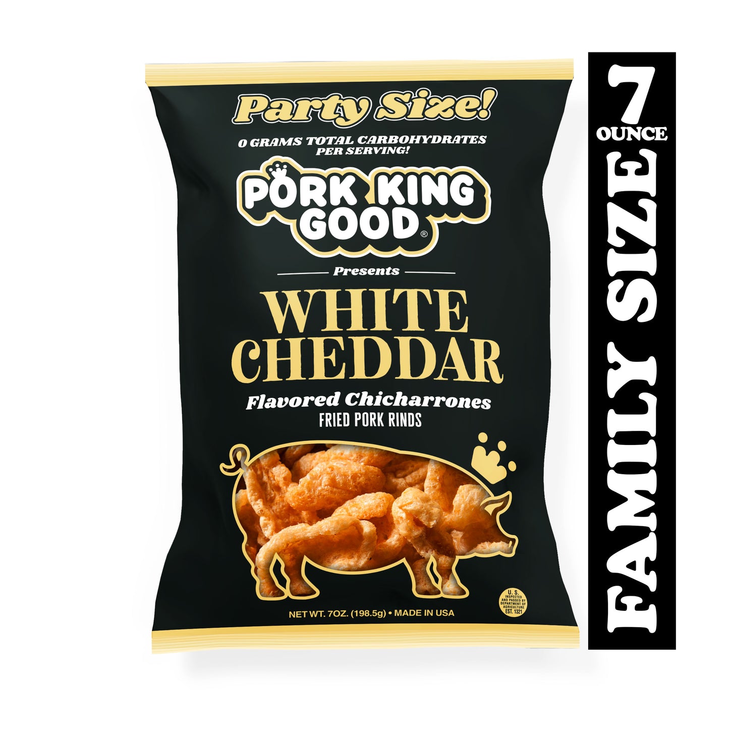 Pork King Good PORK RINDS ARE LIFE Variety Pack