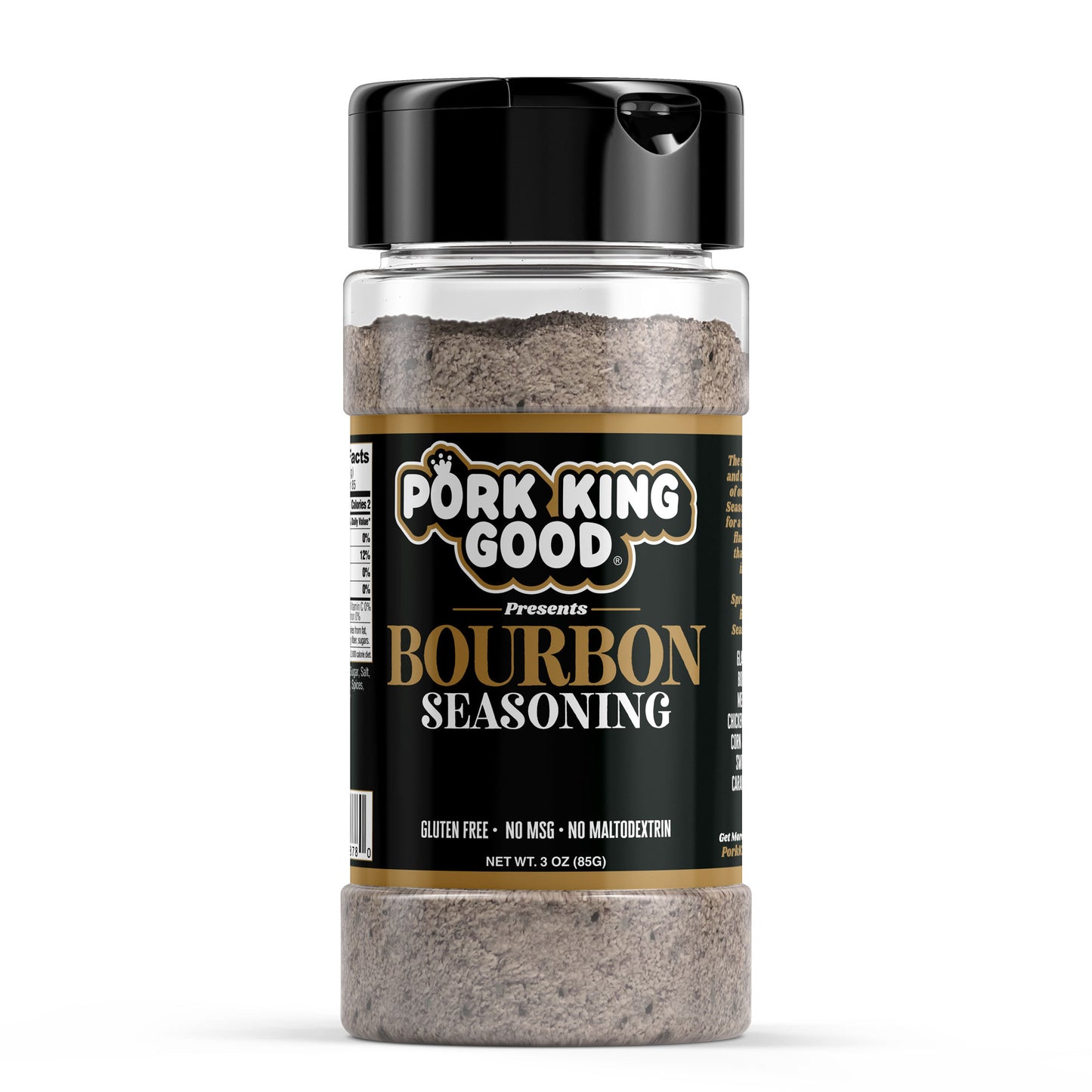 Pork King Good Tipsy Two Pack: Beer and Bourbon Seasoning Shakers