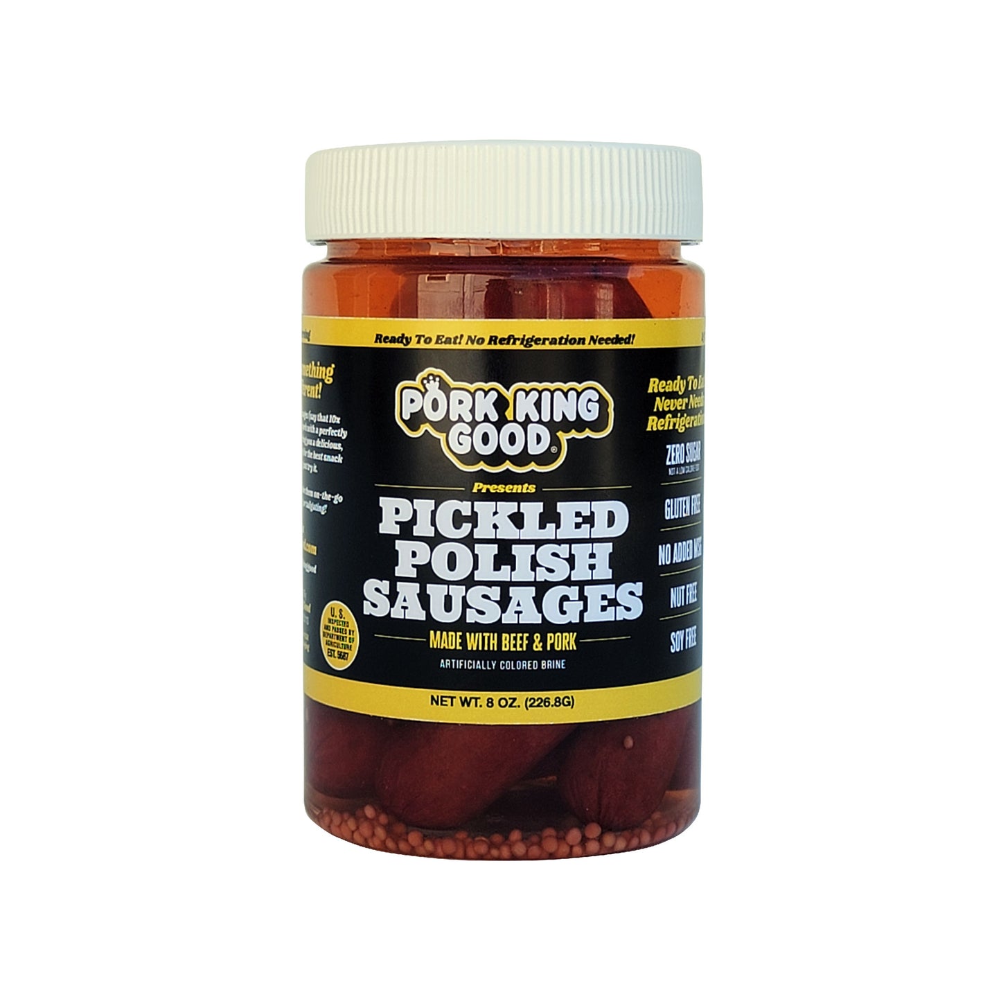 Pork King Good Pickled Polish Sausage 2 Pack