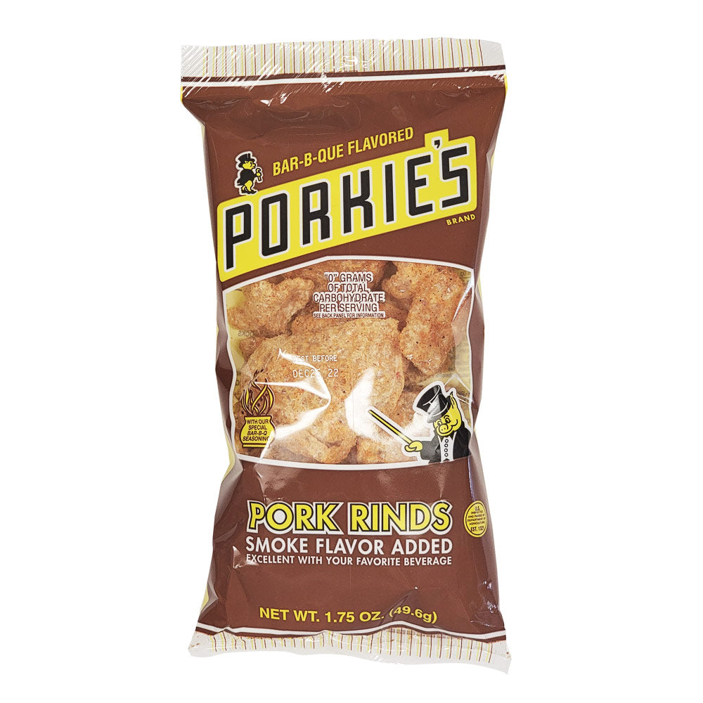 Porkie's Barbeque Flavored Pork Rinds -  1.75oz